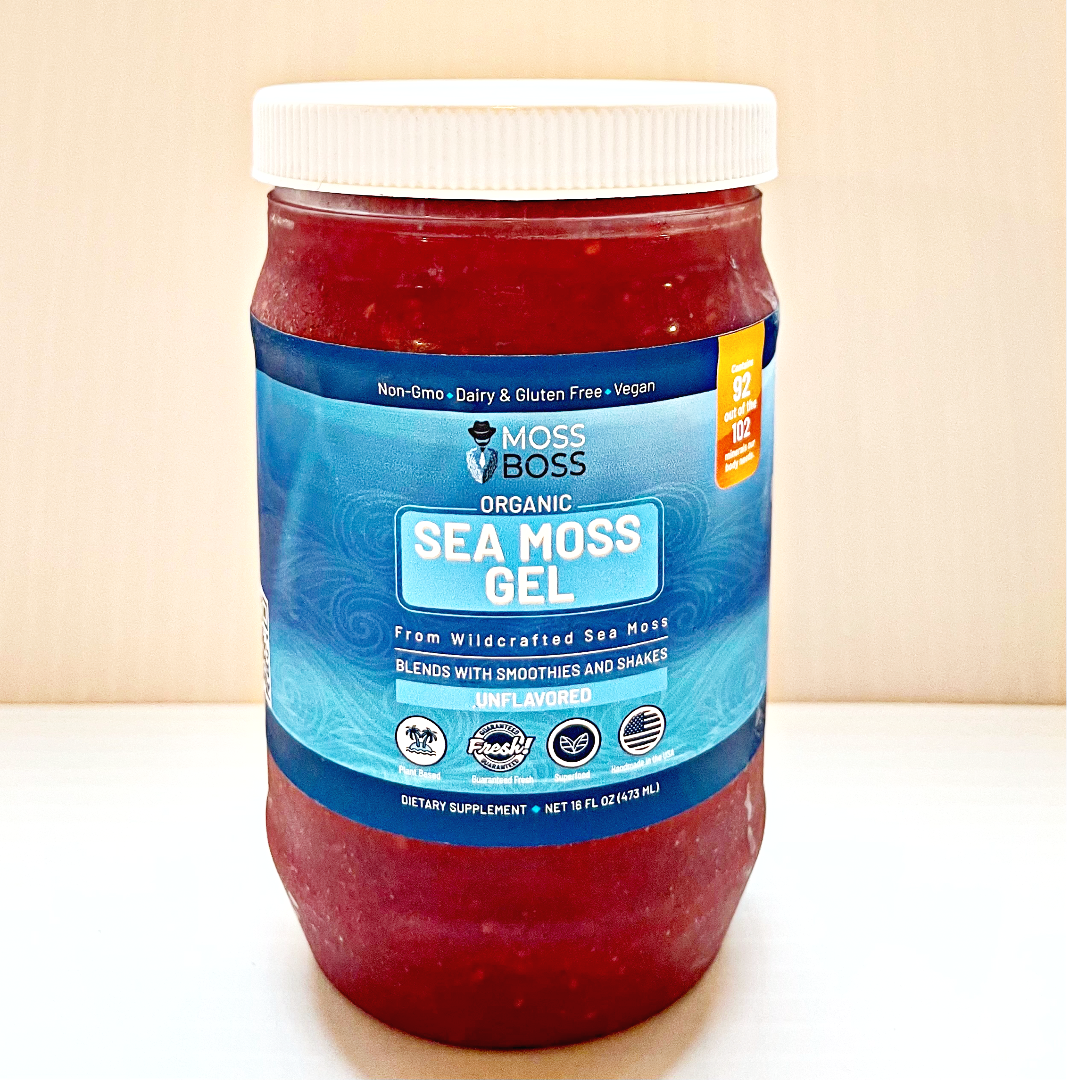 Raspberry Sea Moss Gel