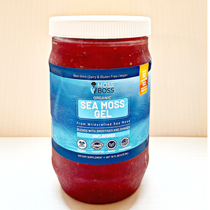 Raspberry Sea Moss Gel
