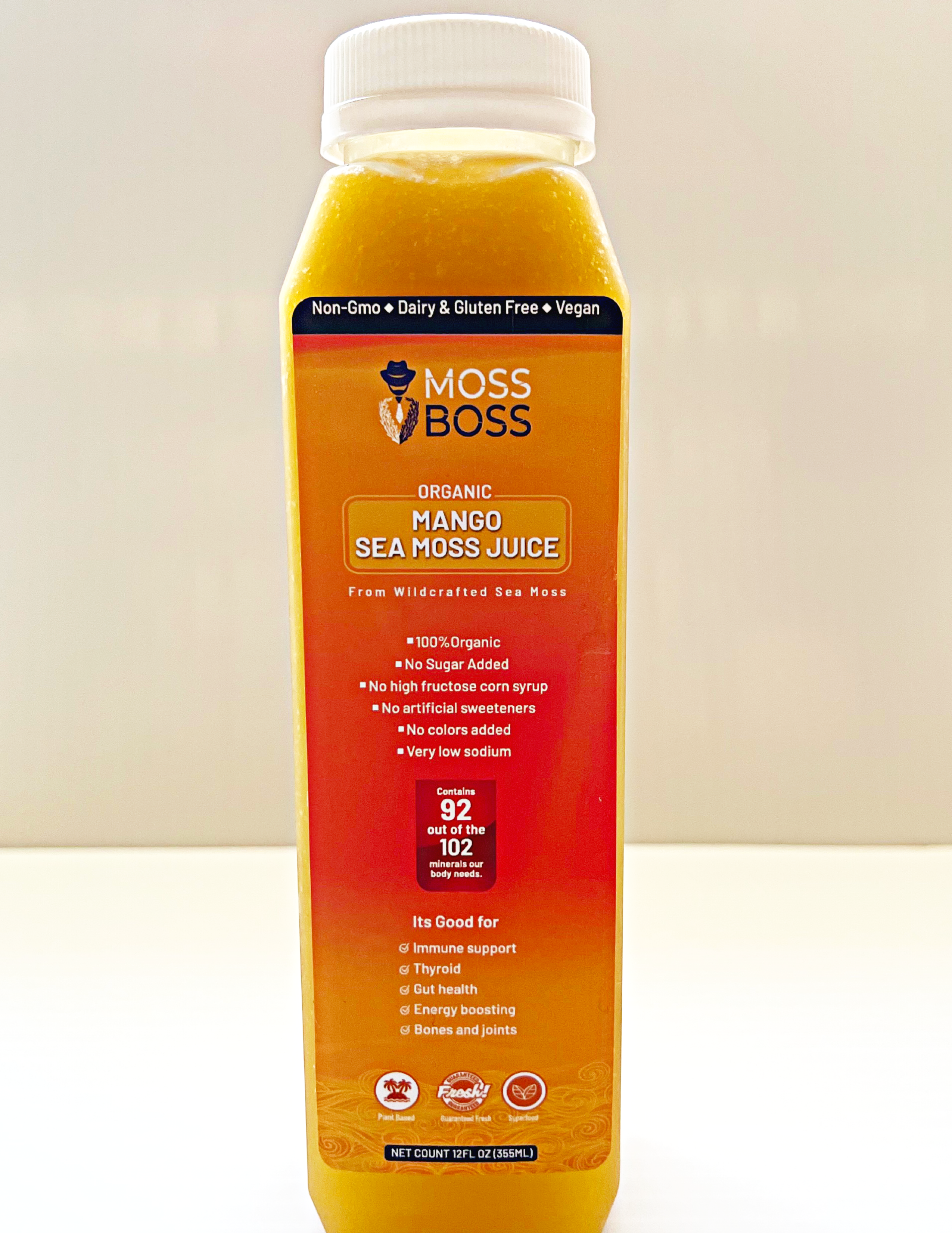 Mango Daily Drink w/ Ginger (12FL OZ)
